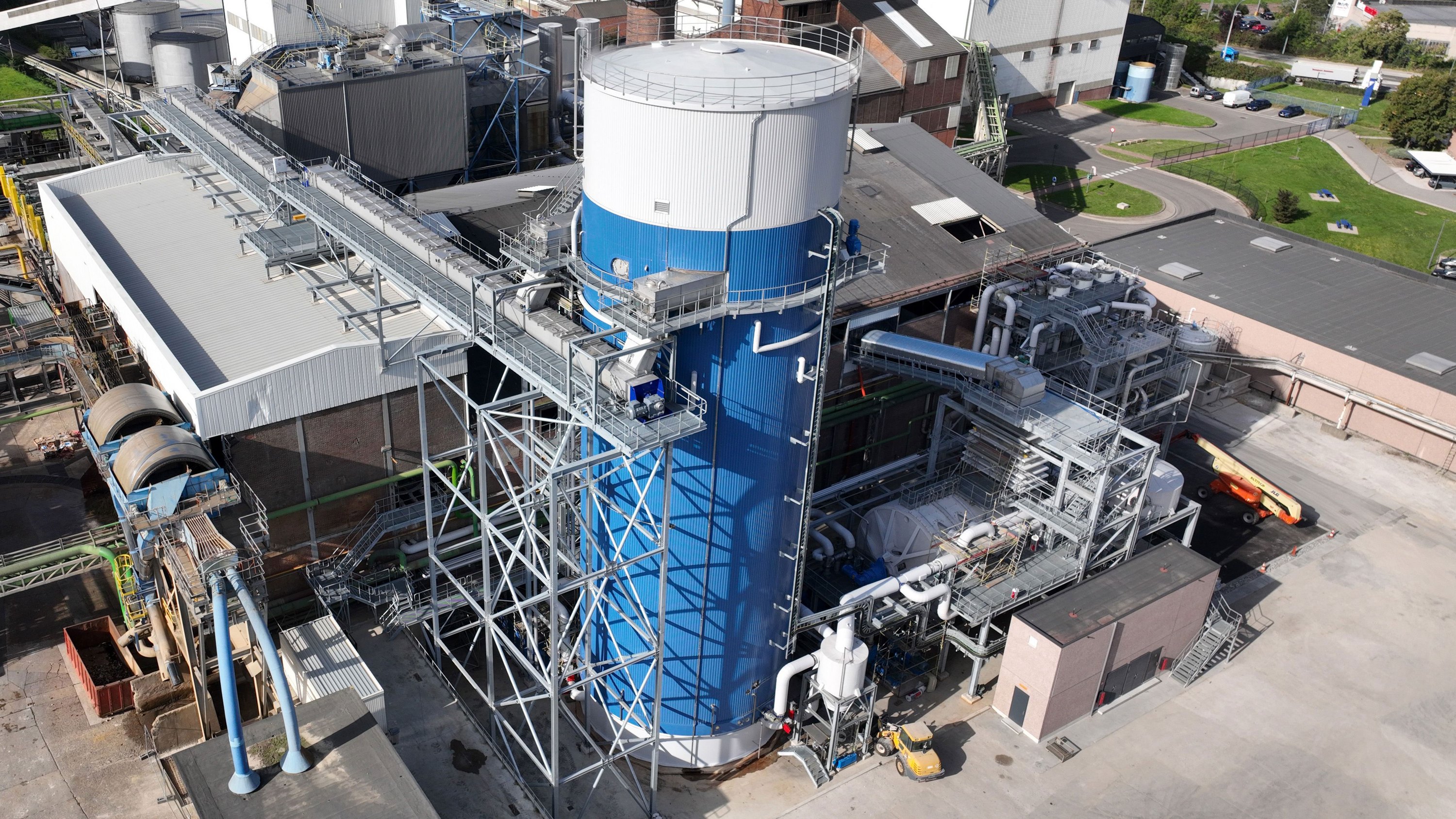 BMA Extraction tower in sugar factory Tienen