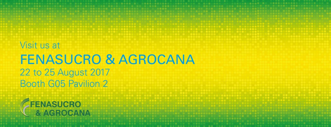25 years FENASUCRO & AGROCANA. We are joining in the celebrations.