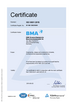 PDF document of certificate