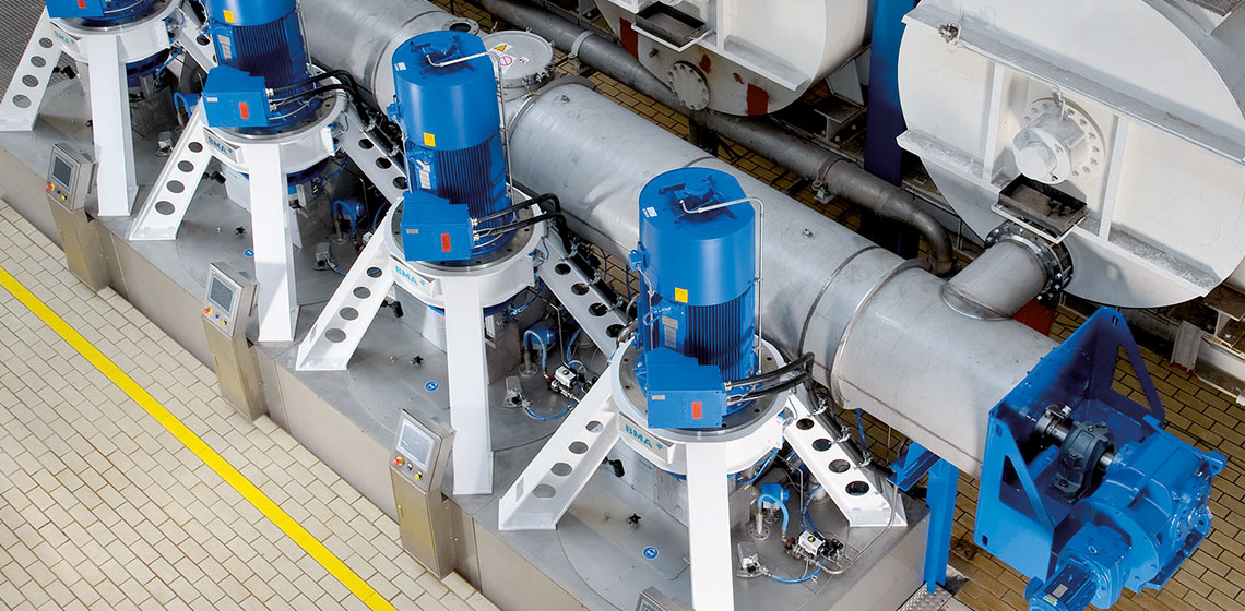 Batch-centrifugals from BMA