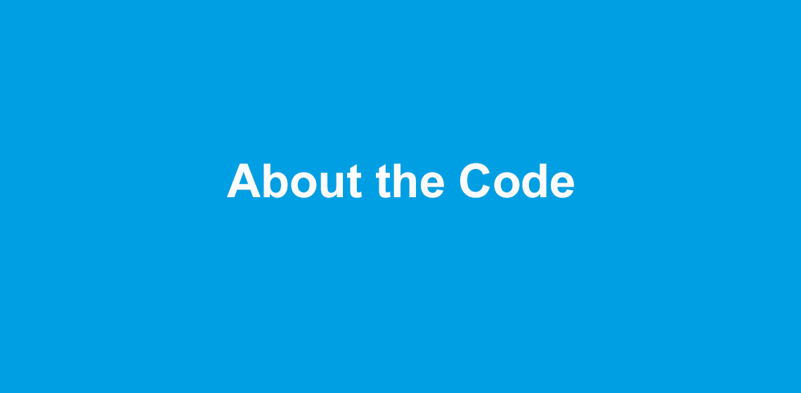 About the Code
