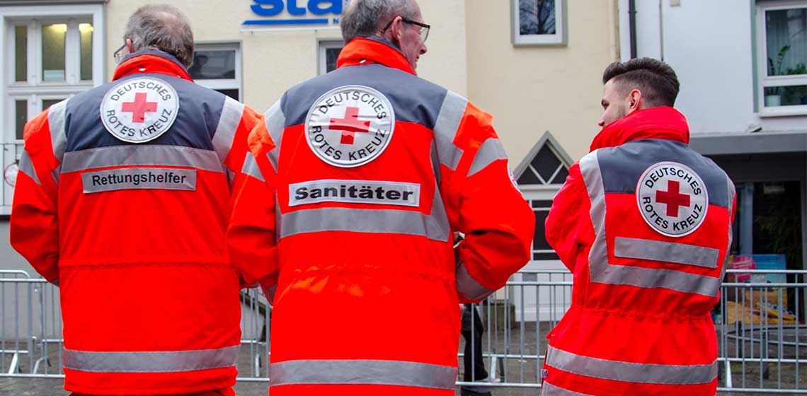 [Translate to Spanisch:] German Red Cross Employees