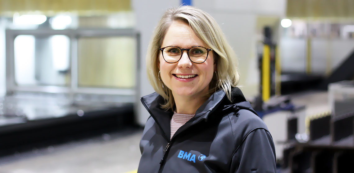 BMA Mitarbeiterin Doreen Hennings
